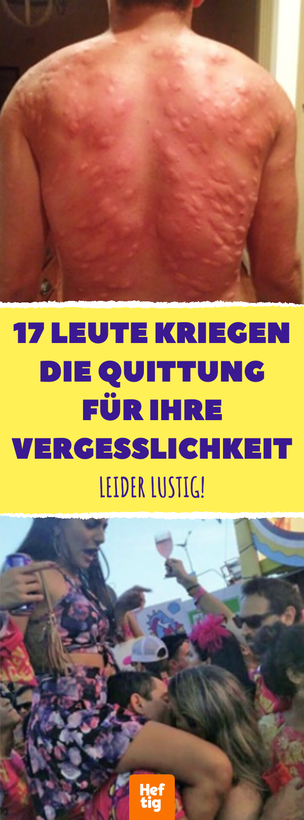 17 Leute, die etwas Wichtiges vergessen haben