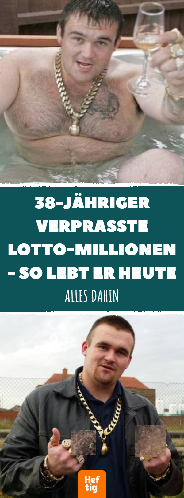 Lotto-Millionär Mickey Carroll verprasst sein Vermögen