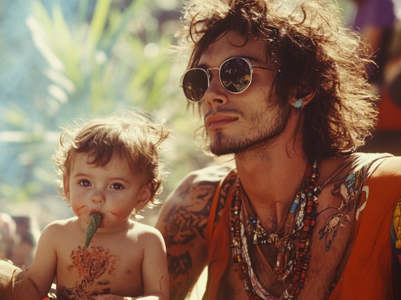Hippies. (KI-generiert)