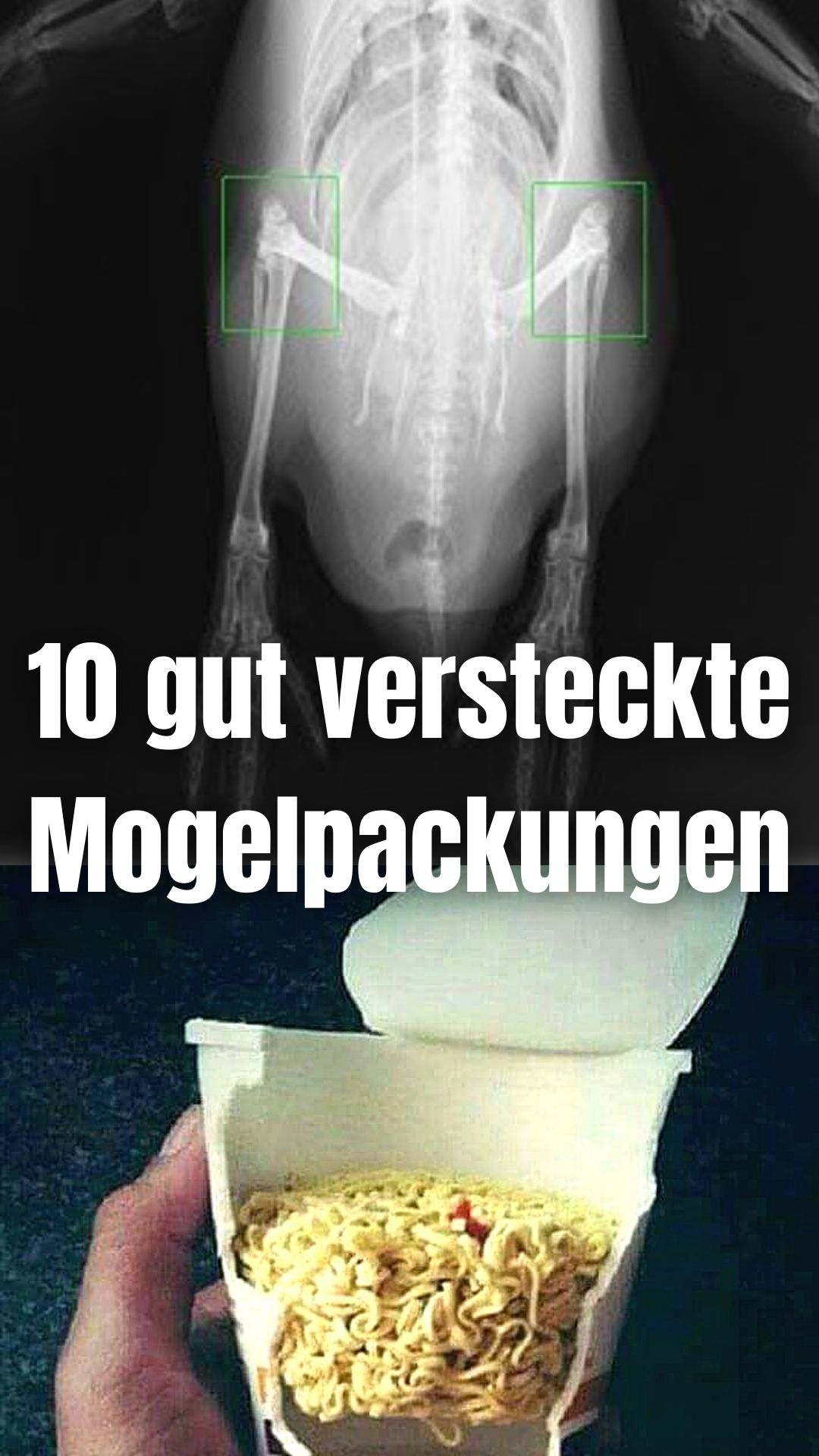 10 gut versteckte Mogelpackungen