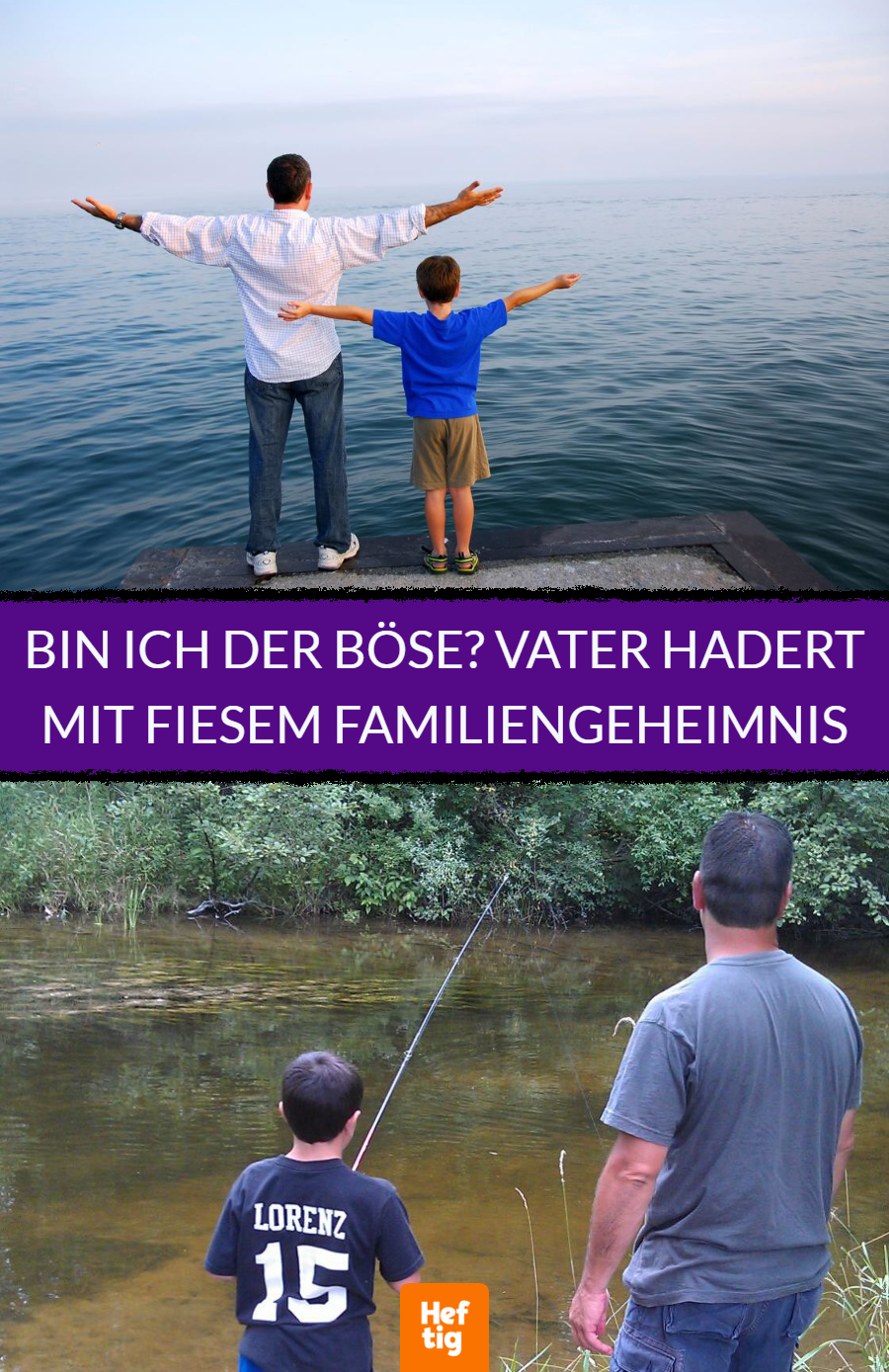 Vater weiß nicht, ob er Sohn die böse Wahrheit sagen soll