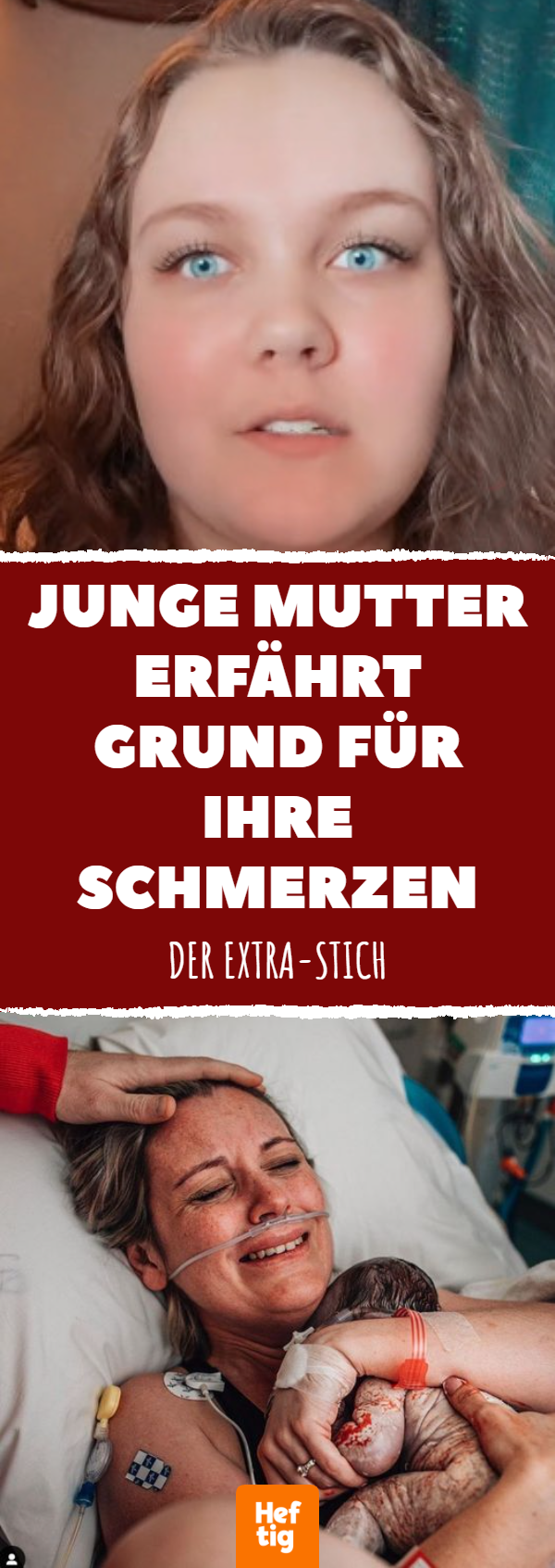 Mutter erzählt, wie sie den Ehemann-Stich bekam