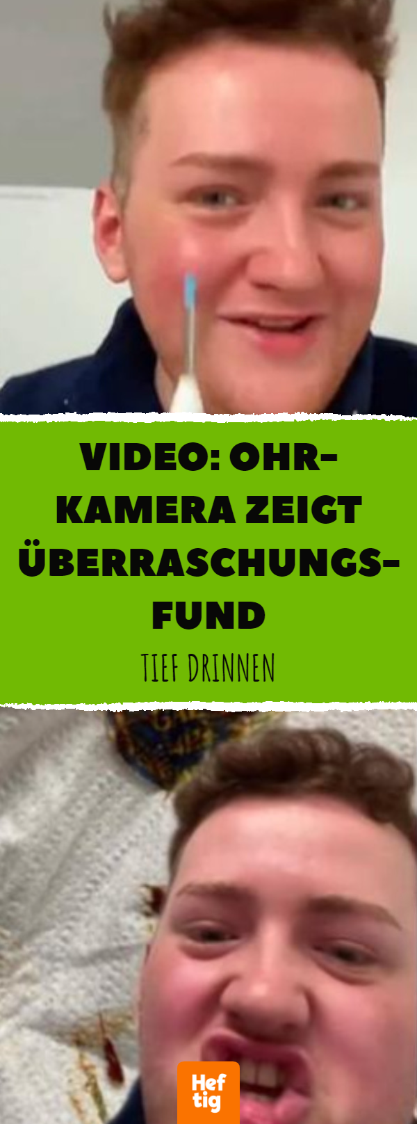 Video: Ohr-Kamera zeigt Überraschungsfund