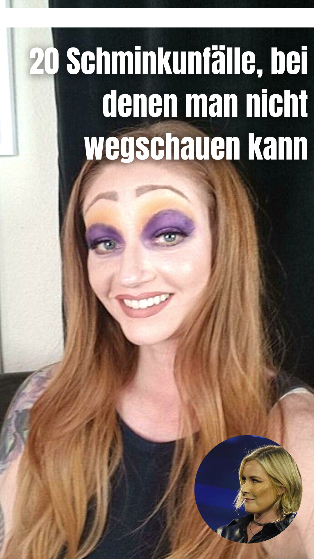 Make-up-Fails: 20 lustige Bilder von Schminkunfällen