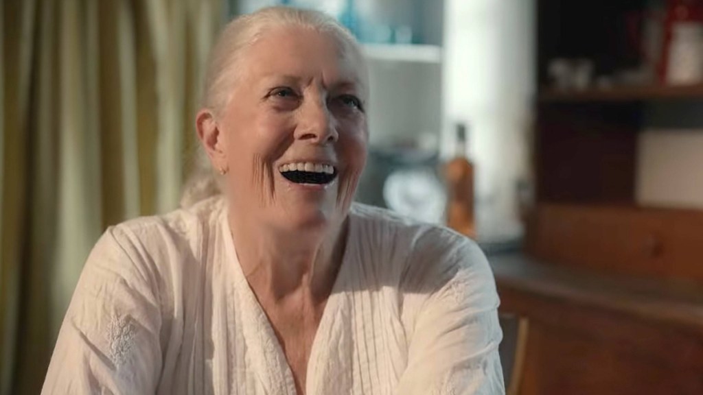 Ein Porträt der Schauspielerin Vanessa Redgrave in ihrem Zuhause.