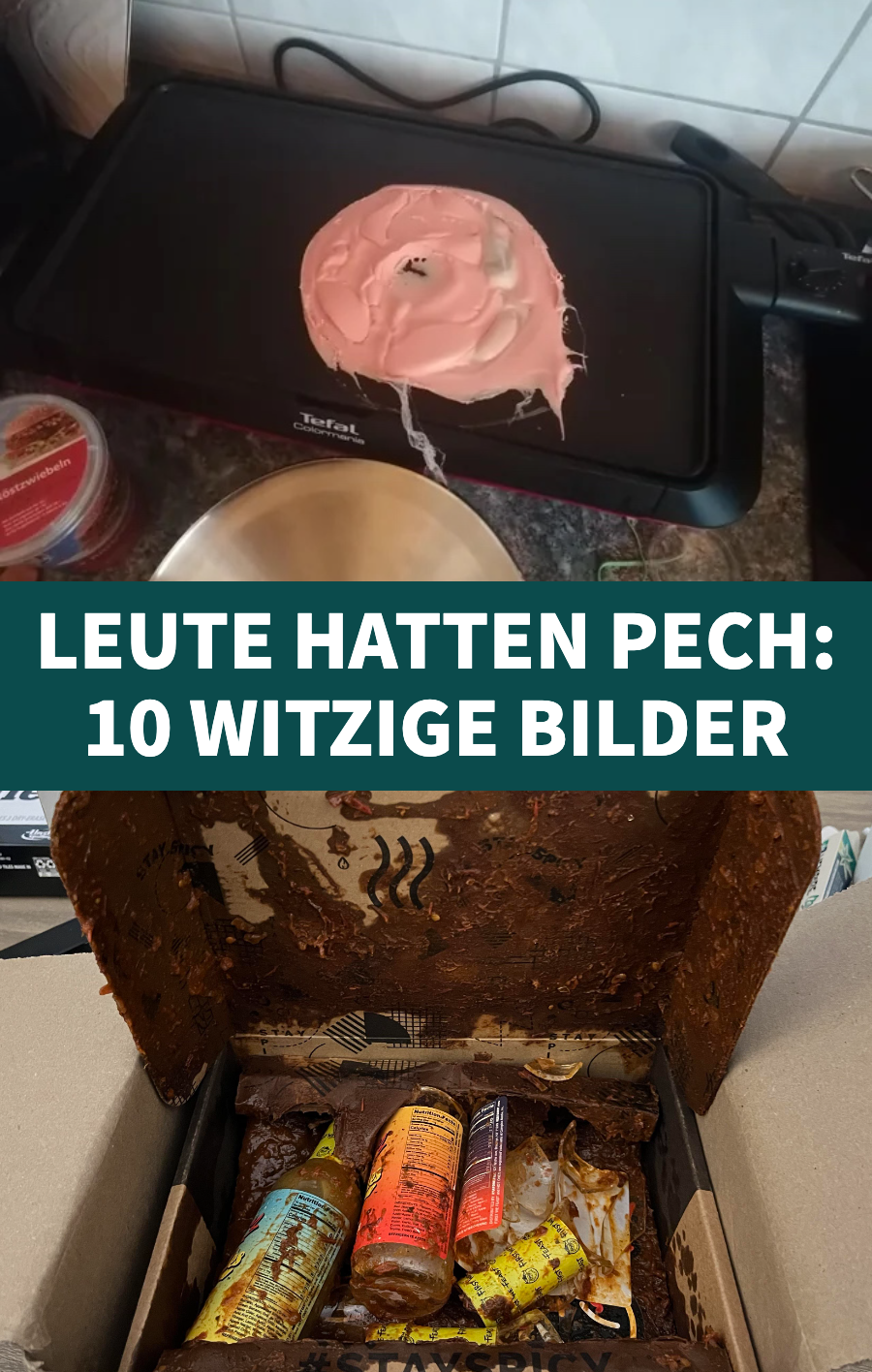 10 Leute, die ihr Unglück mit der Welt teilen