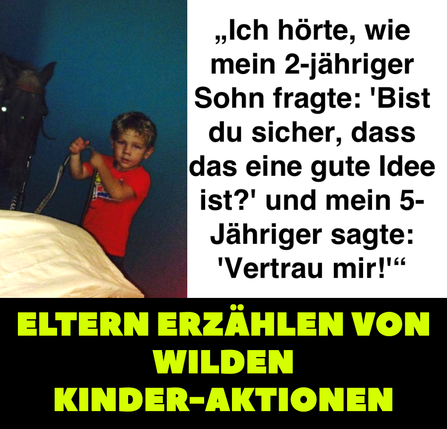 Lustige Tweets: Eltern erzählen von wilden Kinder-Aktionen