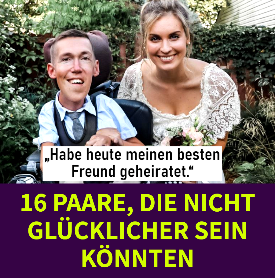 16 Paare, die nicht glücklicher sein könnten