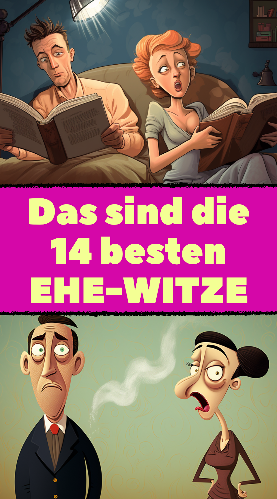 Das sind die 14 lustigsten Ehe-Witze