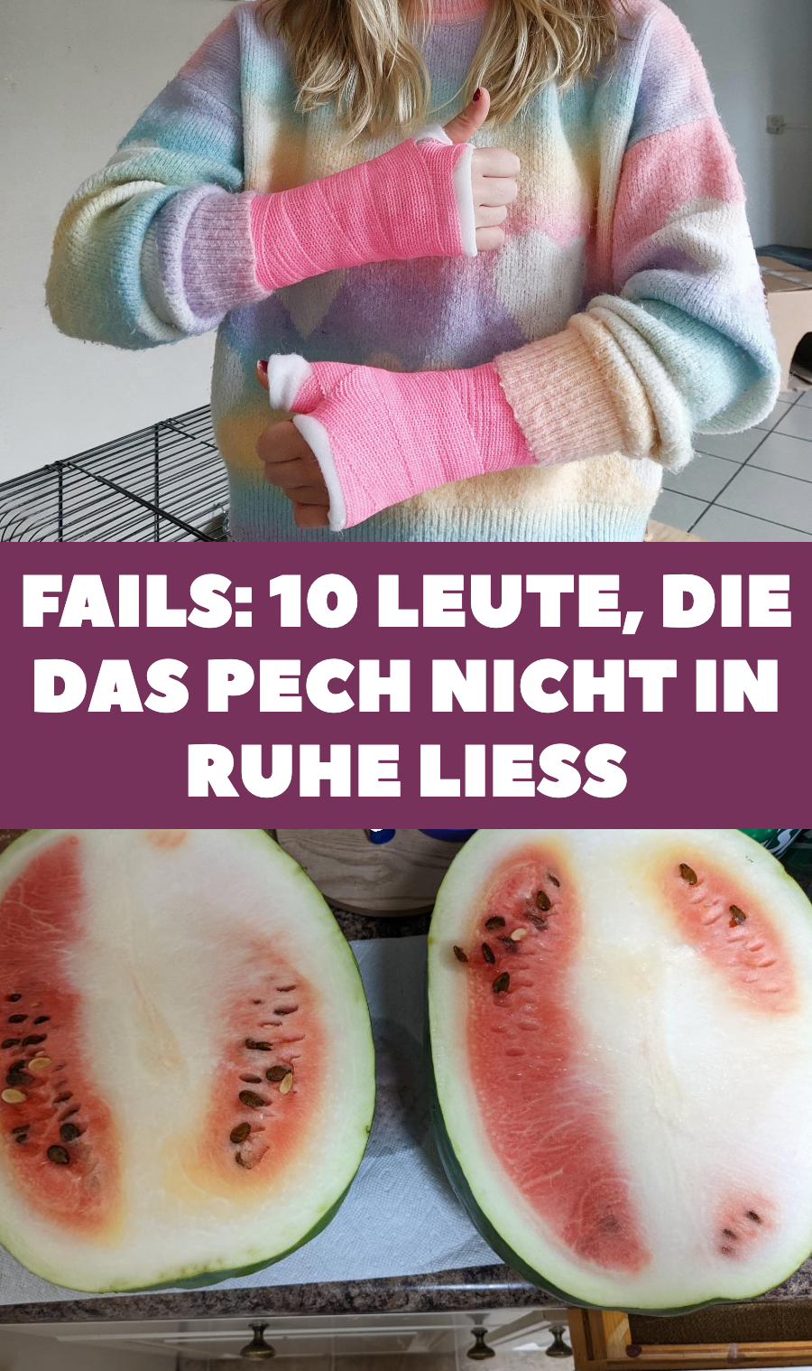 Fails: 10 Leute, die das Pech nicht in Ruhe ließ