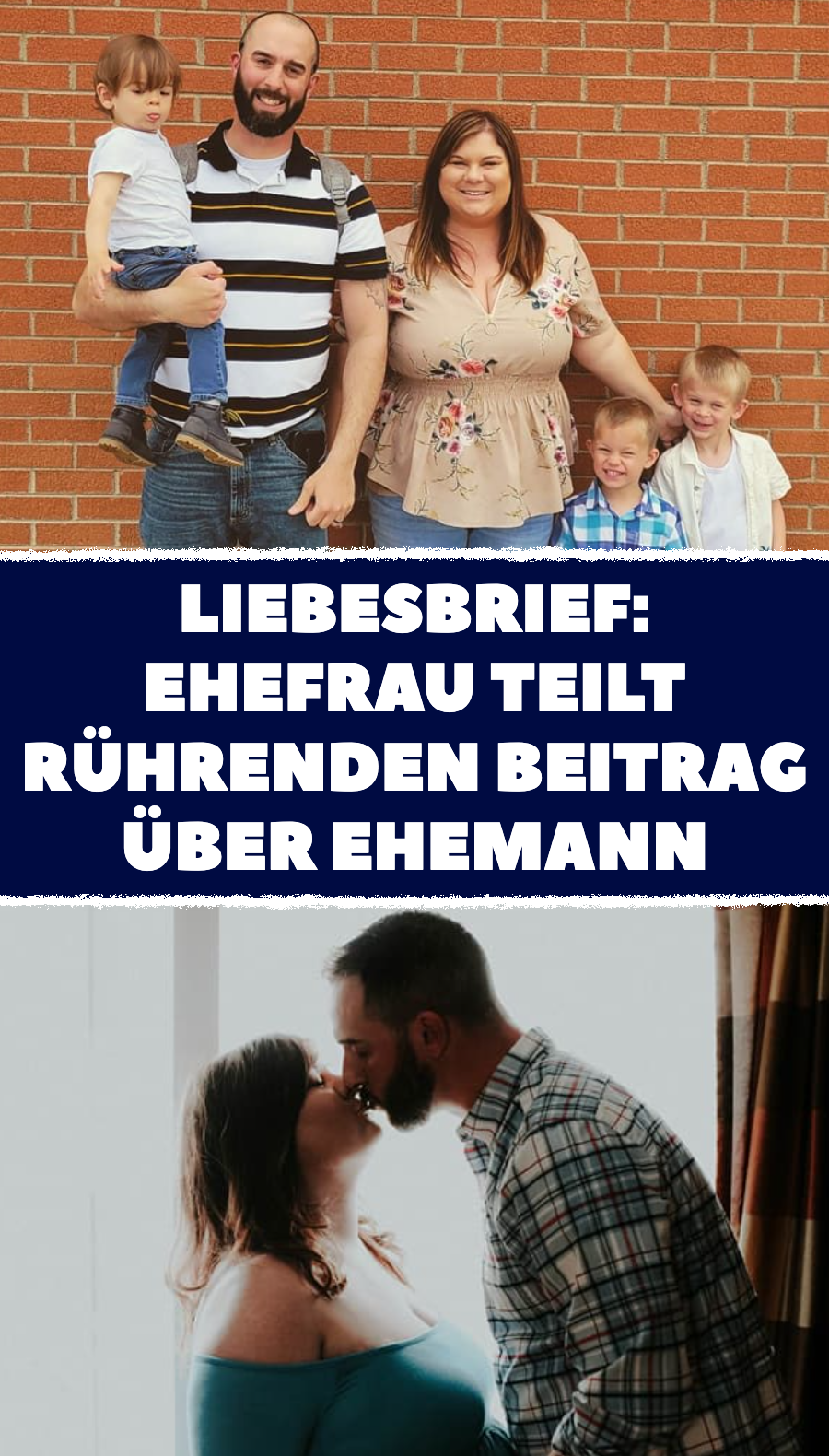 Liebesbrief: Ehefrau teilt rührenden Beitrag über Ehemann