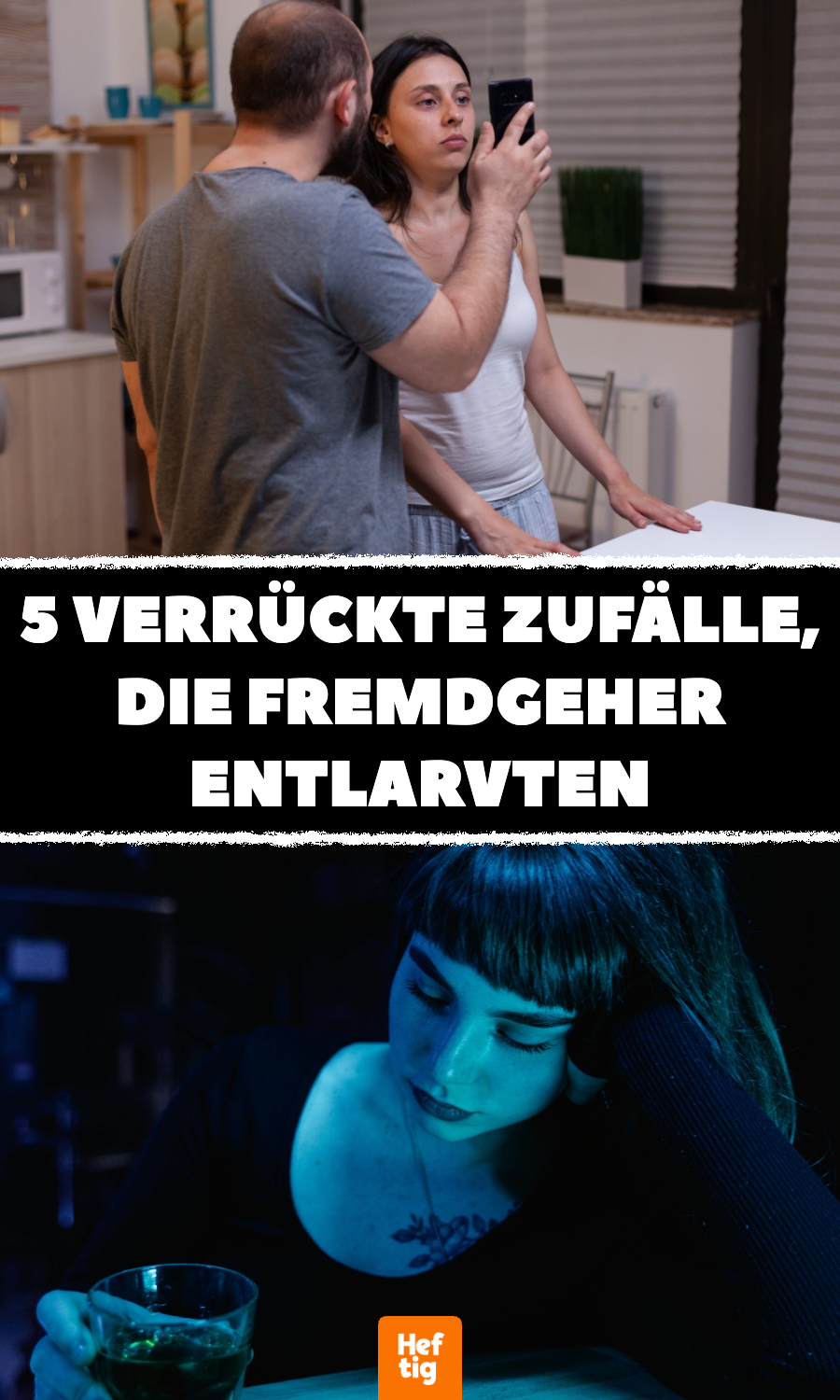 5 verrückte Zufälle, die Fremdgeher entlarvten