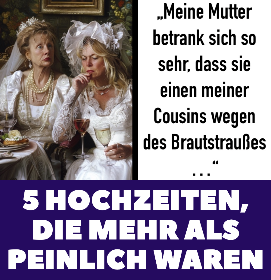 5 Hochzeiten, bei denen Benimmregeln schwer missachtet wurden